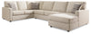 Eden 3 pc Sectional