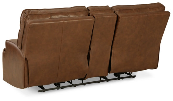 FARISTA Leather Reclining Sofa