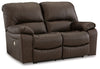 MARRONE Leather Reclining Sofa